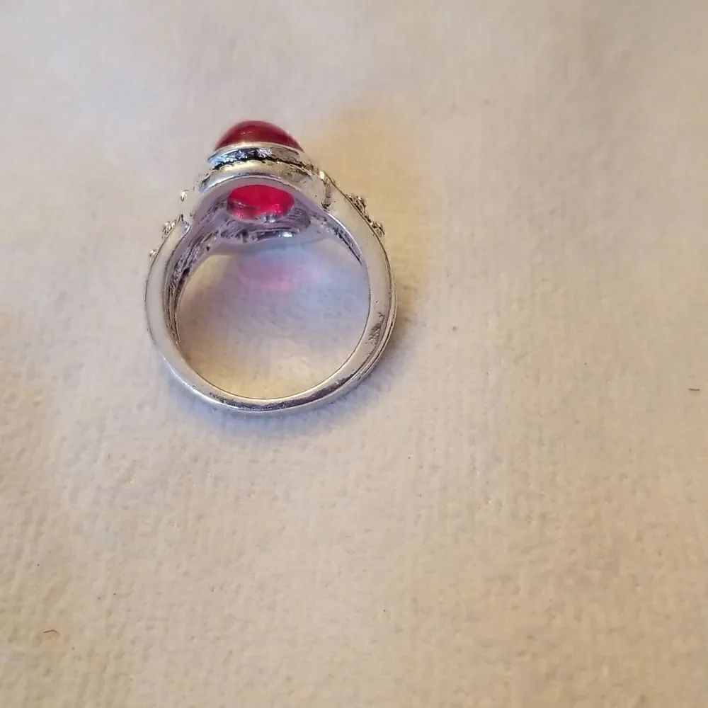 Ruby Red stone size 9 - Picture 7 of 10